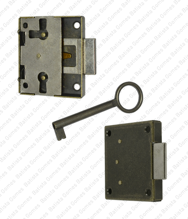 Fechadura de sobrep�r para m�veis